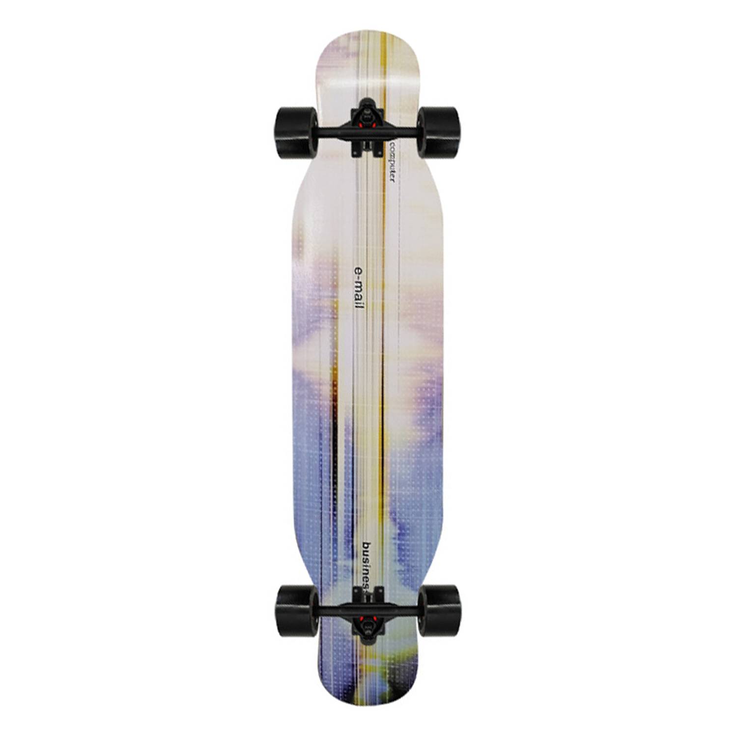 42" Kids Adults Maple Wood PU Wheels Longboard Skateboard 2
