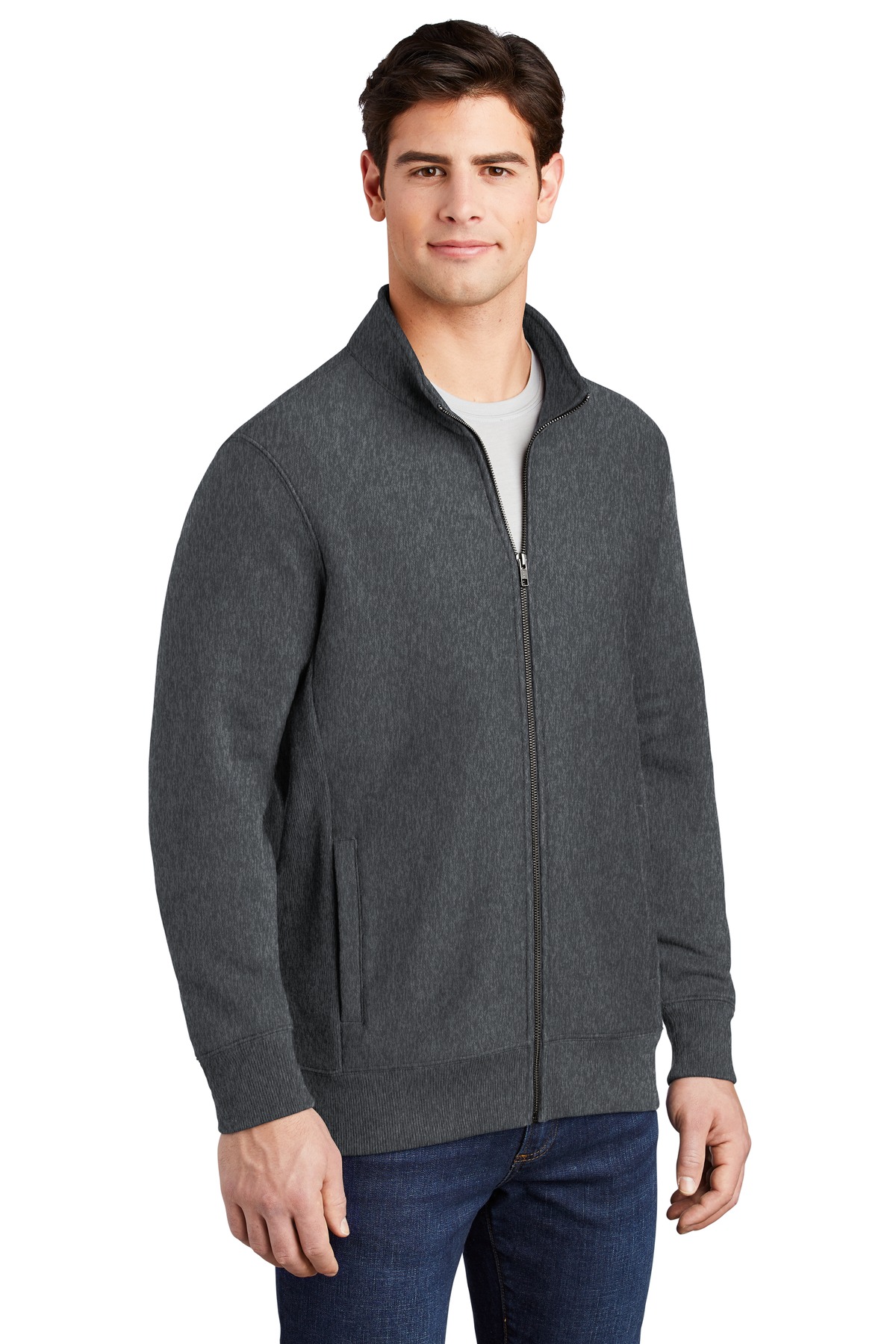 Sport-Tek Super Heavyweight Full-Zip Sweatshirt ST284, custom hoodie or sweatshirt with logo imprint 11