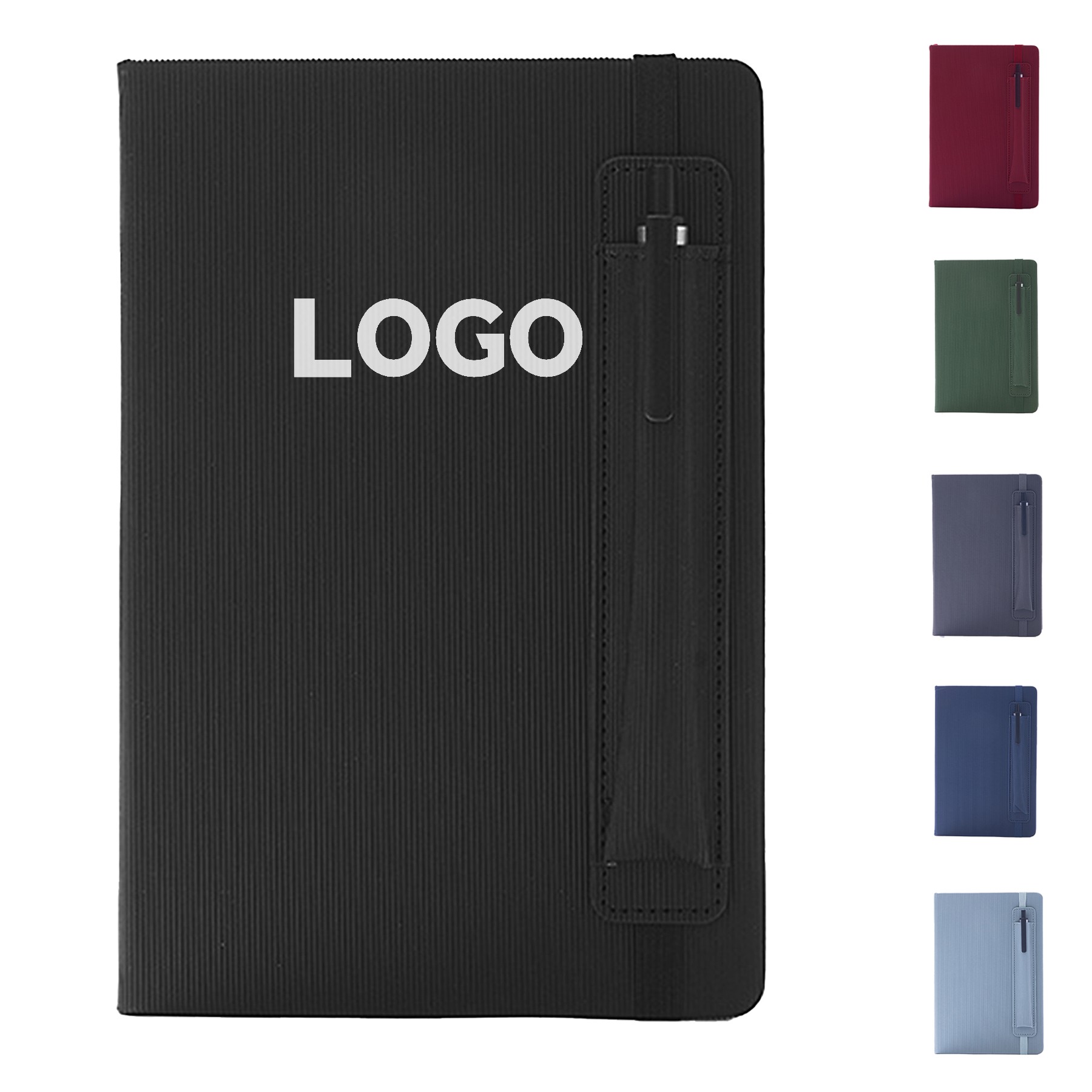 A5 Notebook with Pen Holder