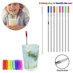 Reusable Stainless Steel Straw And Spoon Set 13