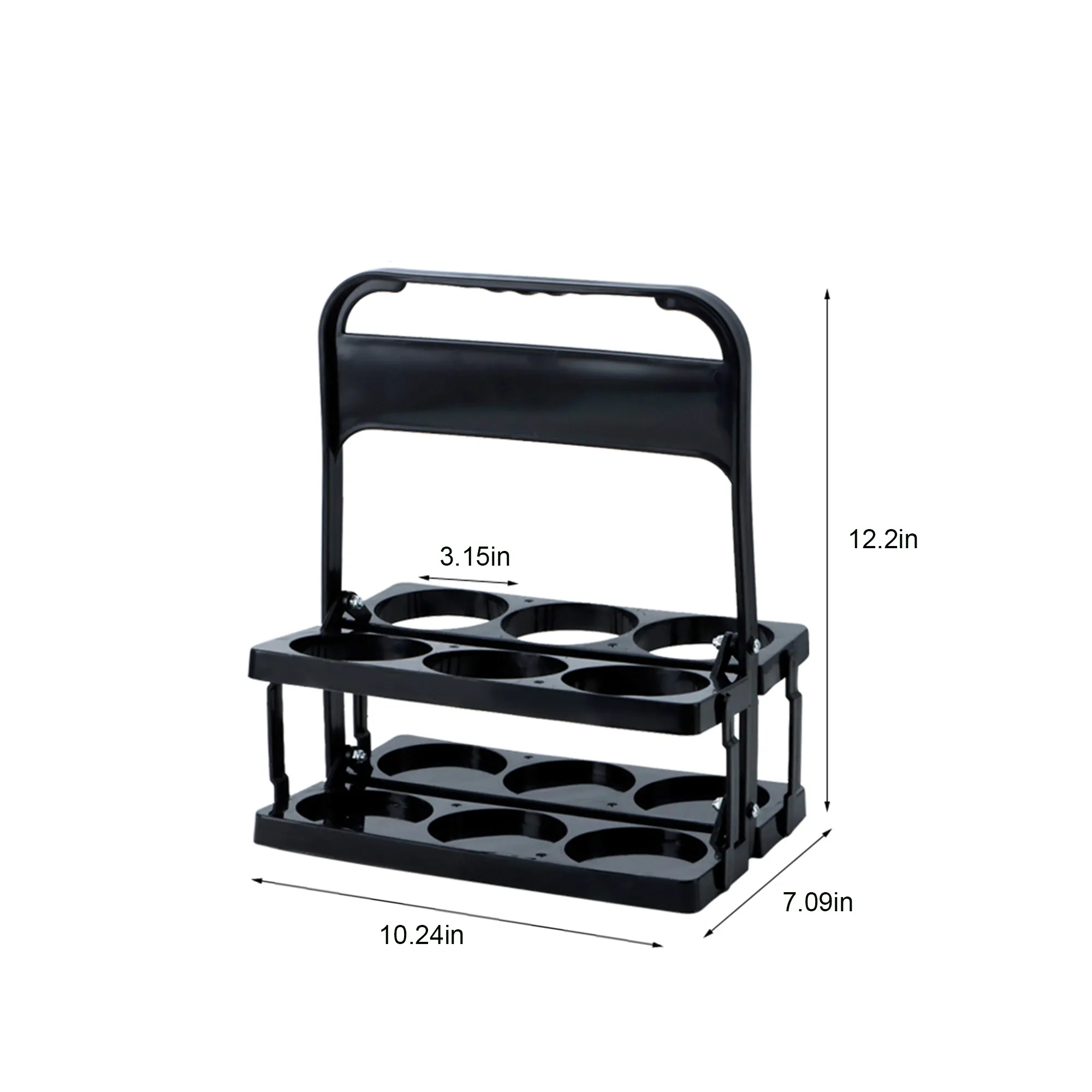 Foldable Plastic Beverage Carrier 9