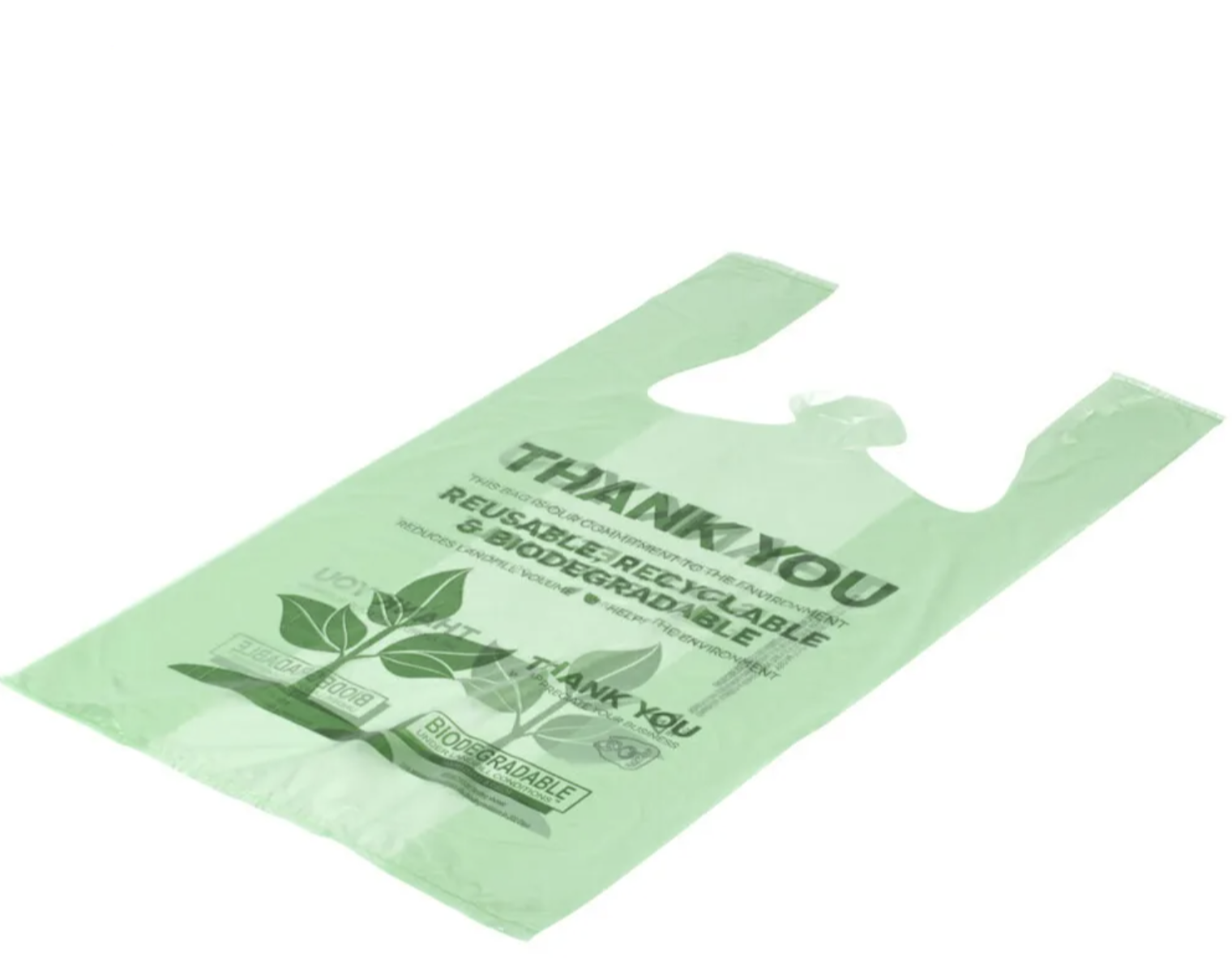 Plant Based Plastic Sleeves Kitchen Garbage Bags 2