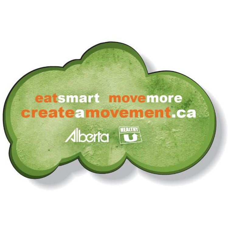 Custom .020 Magnet 3 to 4 sq/in High Res Full Colour, White Vinyl Topcoat