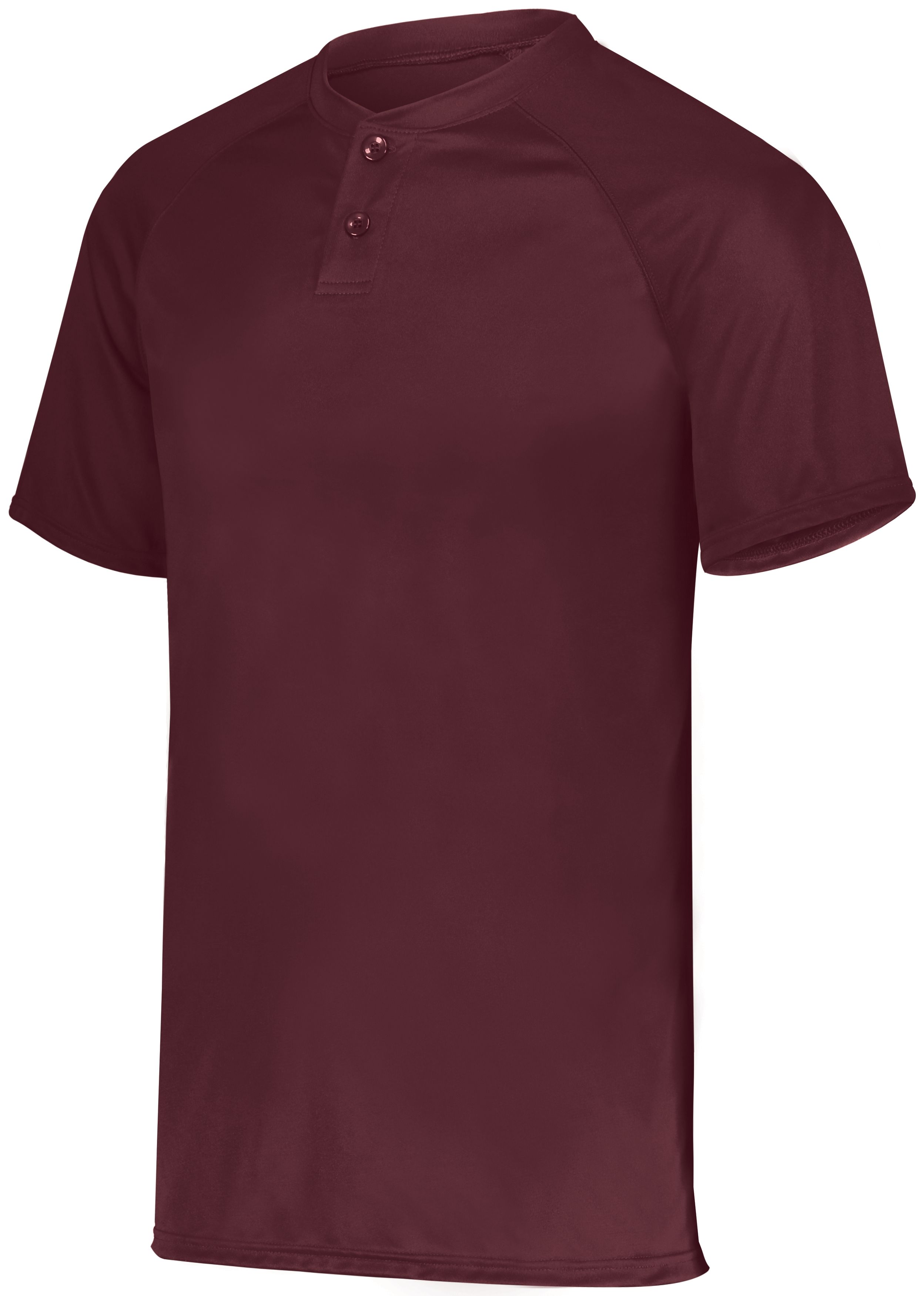 Youth Attain Wicking Two-Button Baseball Jersey 15