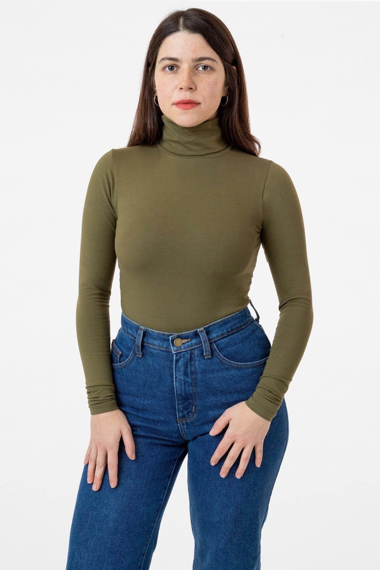 COTTON SPANDEX TURTLENECK 6