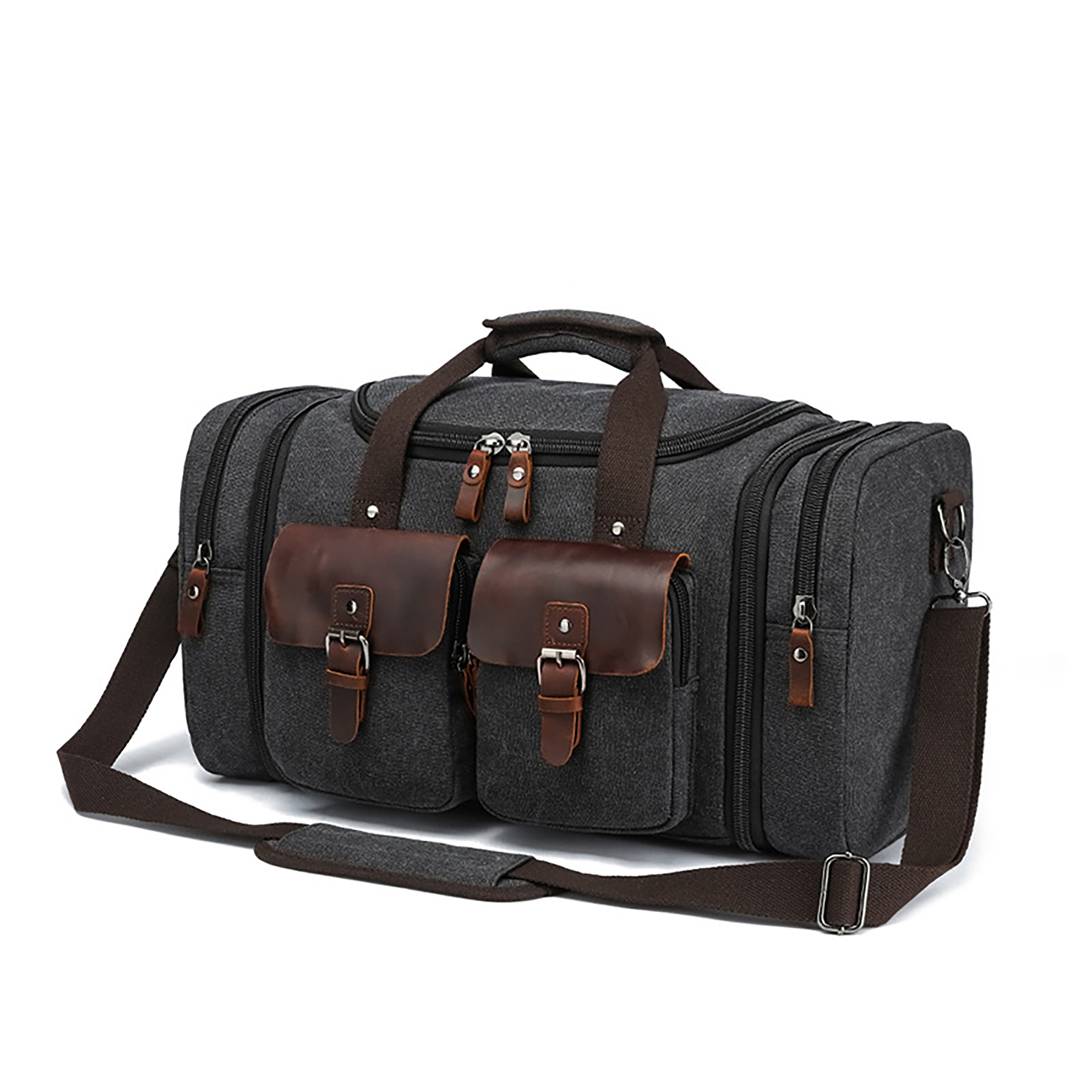Waxed Canvas Travel Bag 1