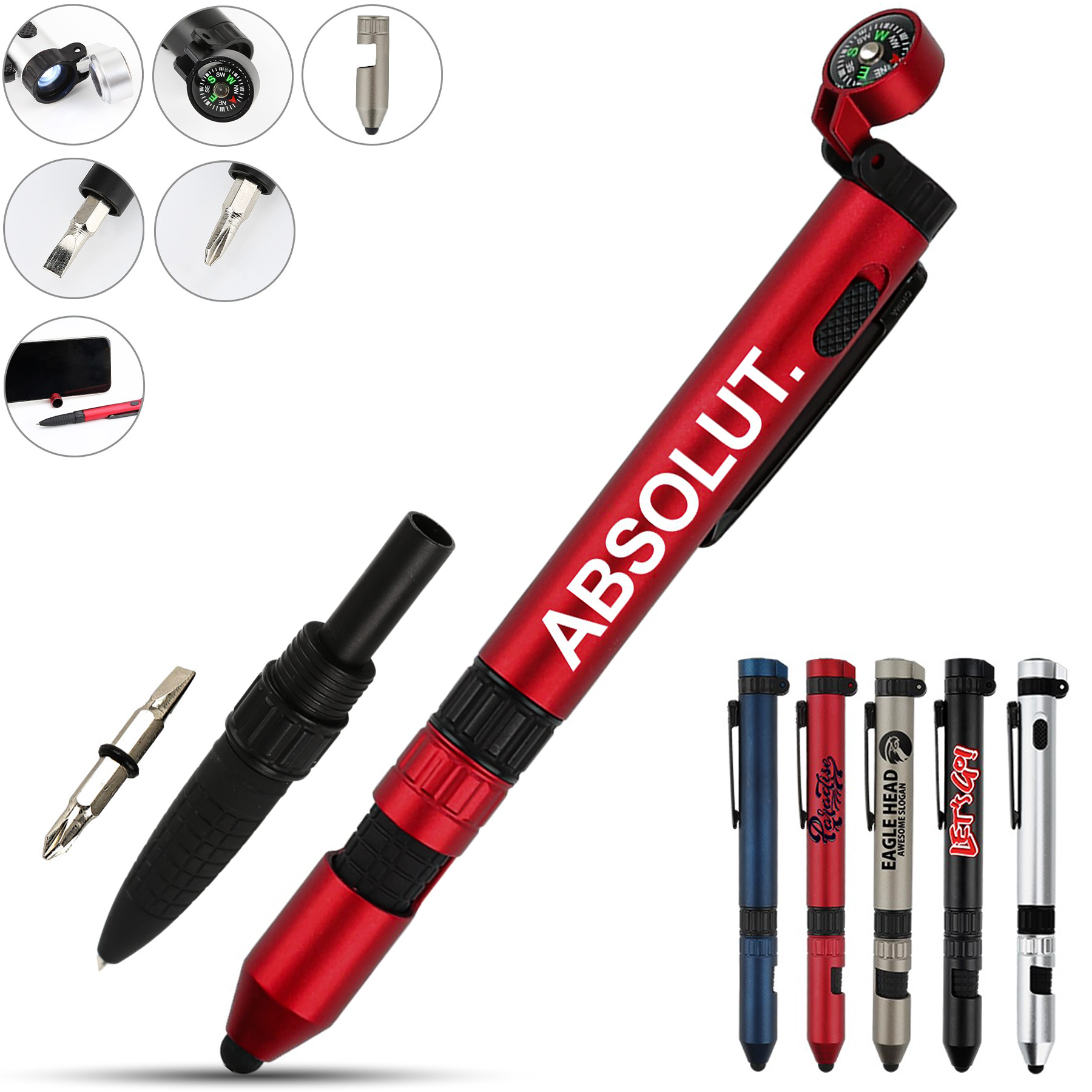 Outdoor Multi Functional Tool Pen 7