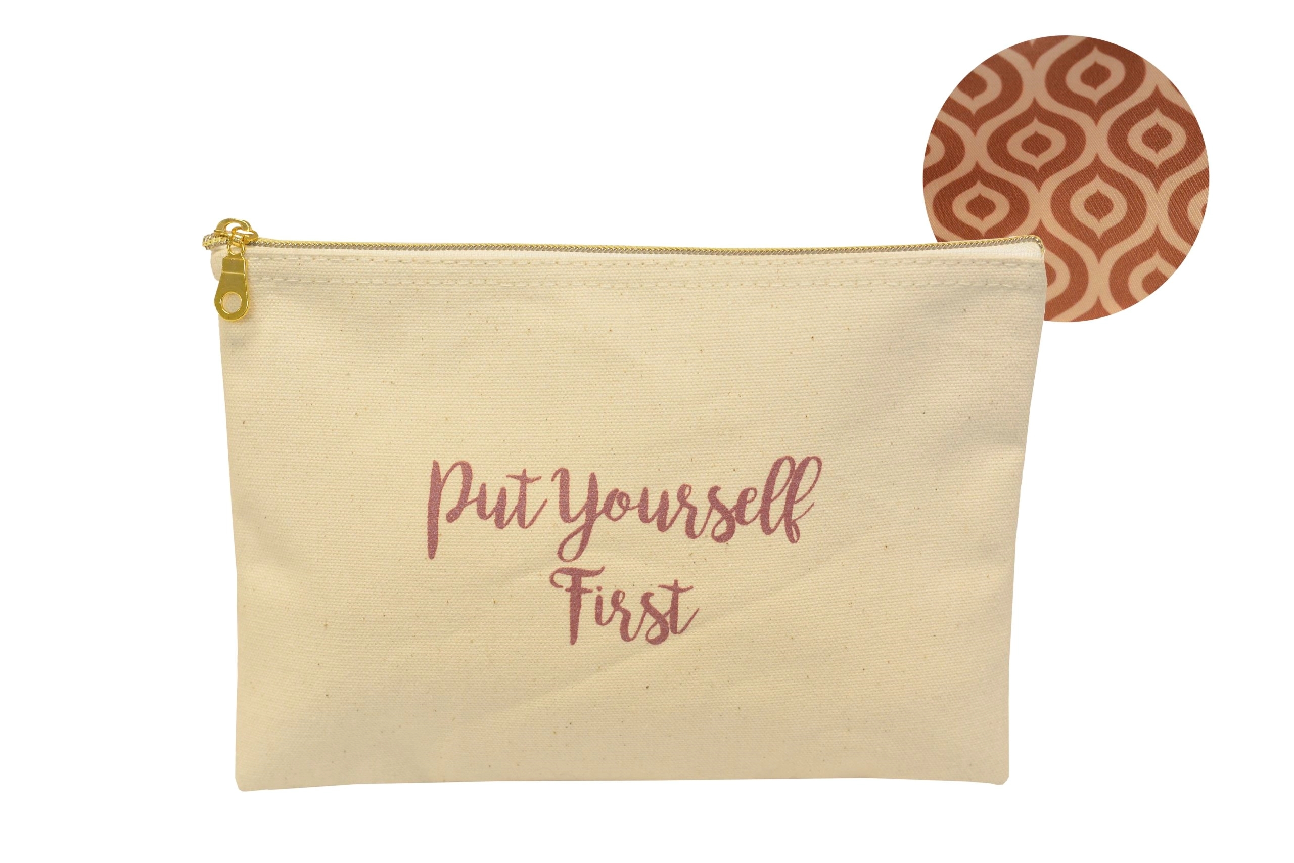 Canvas Zippered Pouches (8"w x 5"h) 13