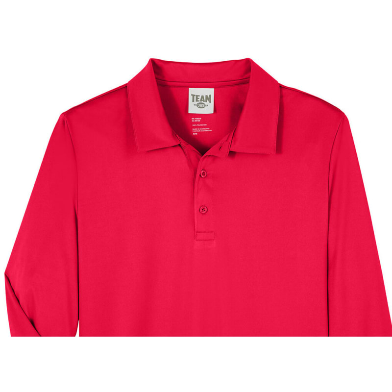 Team 365 Men's Zone Performance Long Sleeve Polo 26