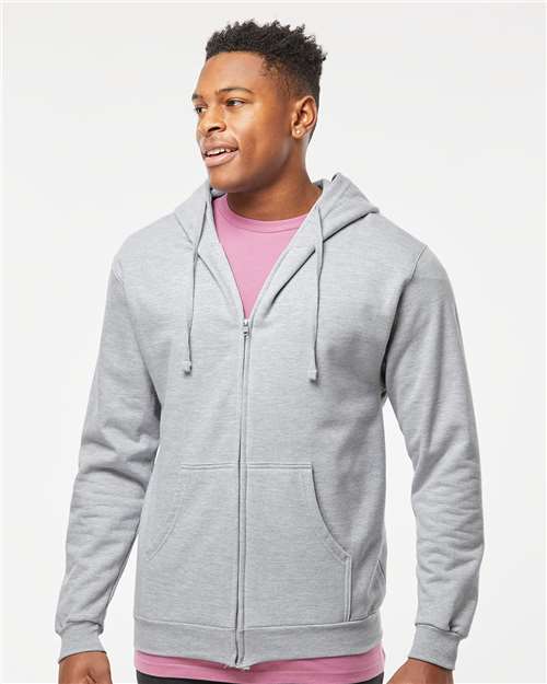 Unisex Full-Zip Hooded Sweatshirt - 331 86