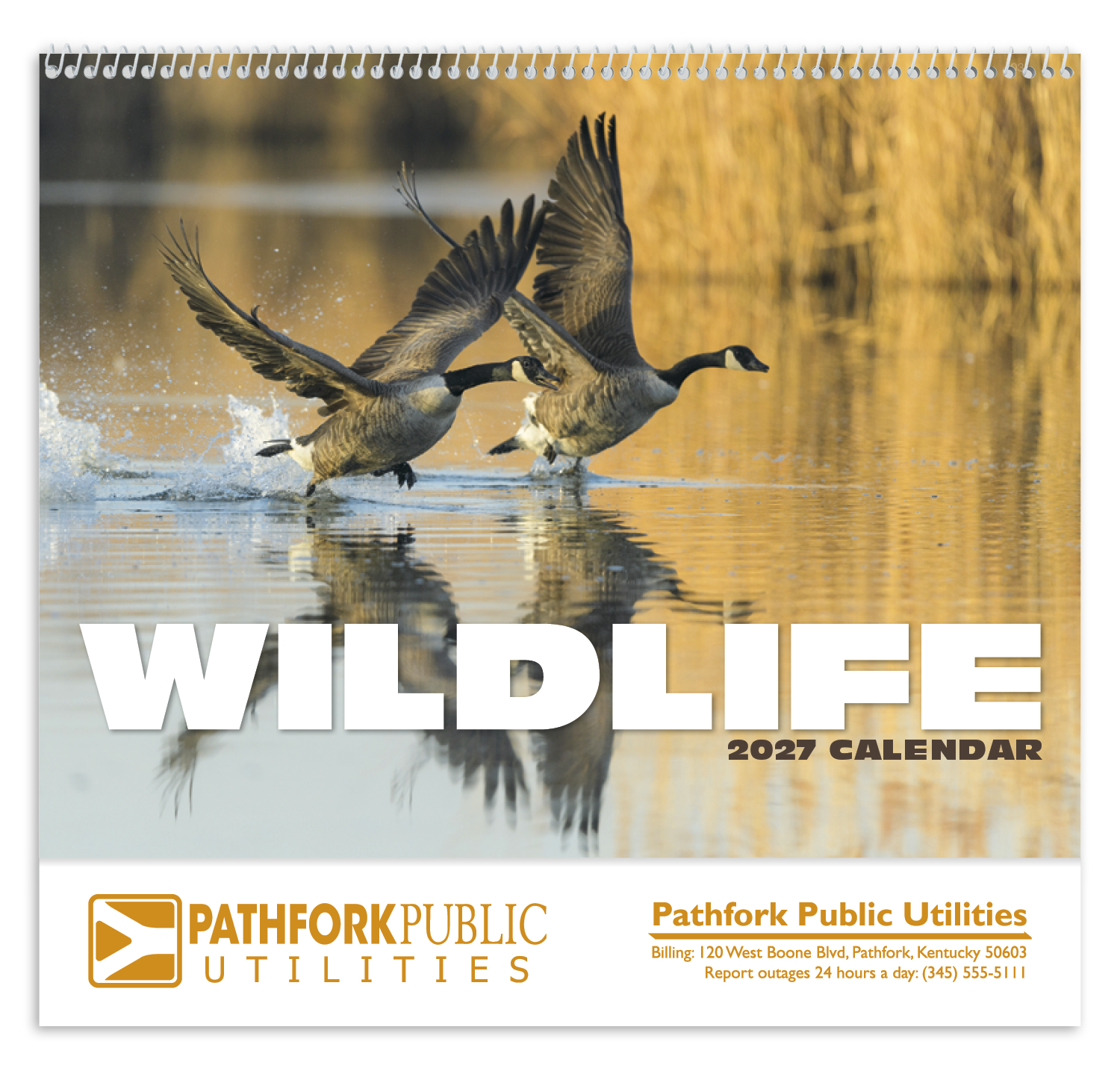 HotLine® Products Wildlife Appointment Calendar - Spiral 44