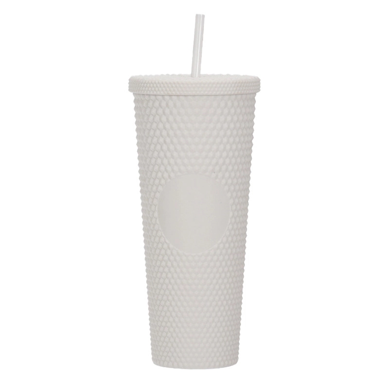 Custom 24 oz Matte Plastic Studded Tumbler Cup 10