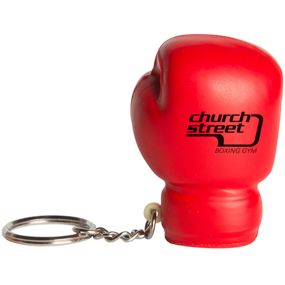 Boxing Glove Stress Reliever Keyring 3