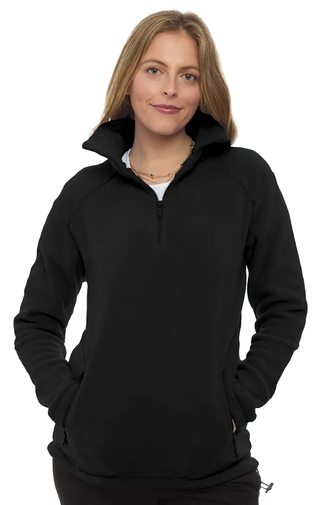Adult Micro Fleece Zip Pullover 2