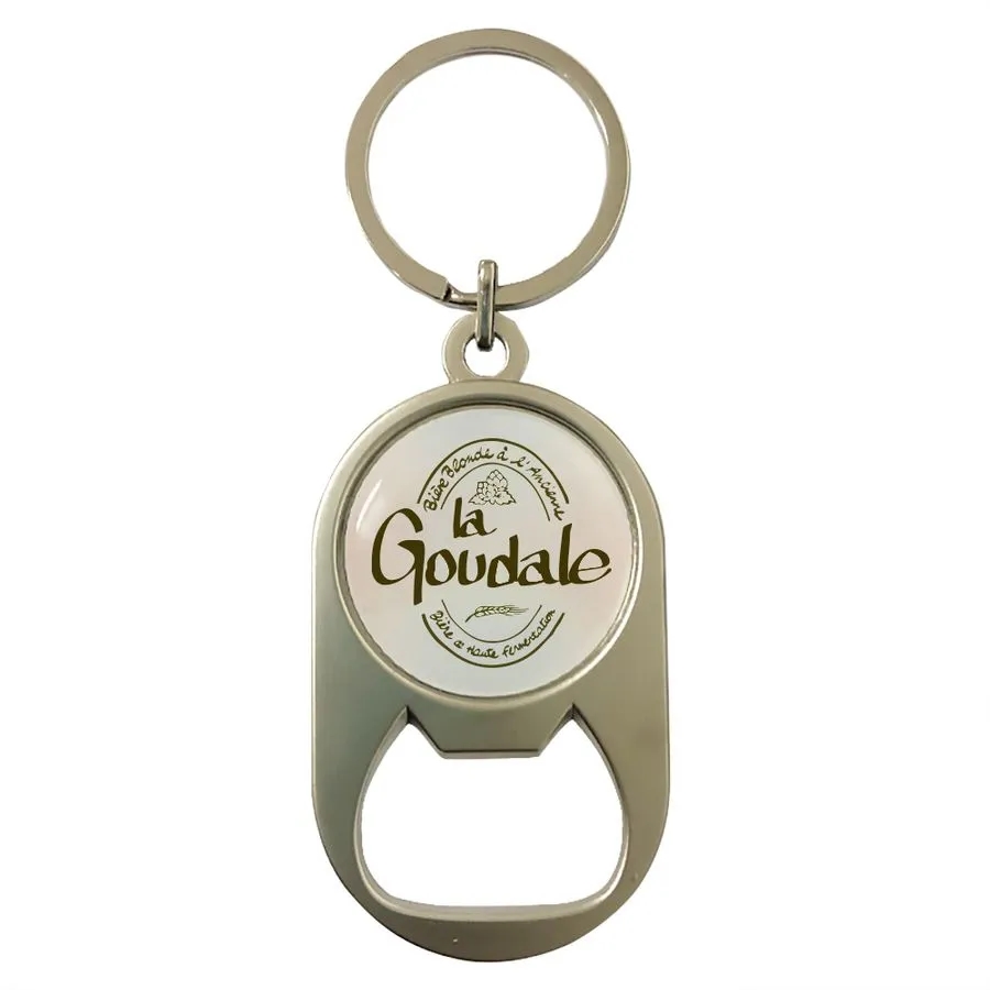 Multi-use Alloy Bottle Opener Keychain 4