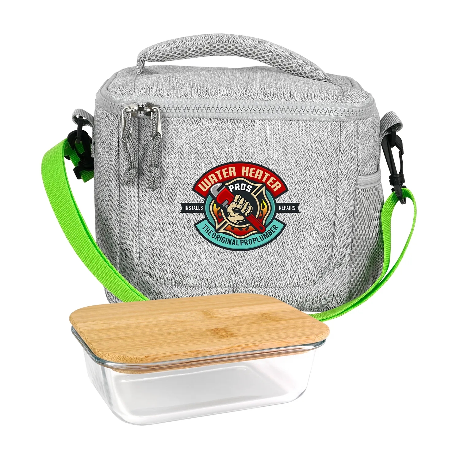 Adventure Cooler Bamboo Lunch Set 4