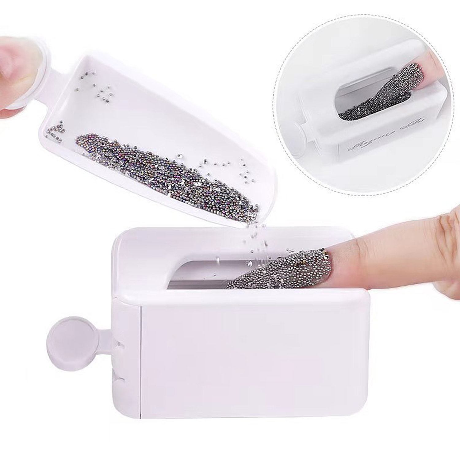 Dip Powder Recycling Nail Tray 3