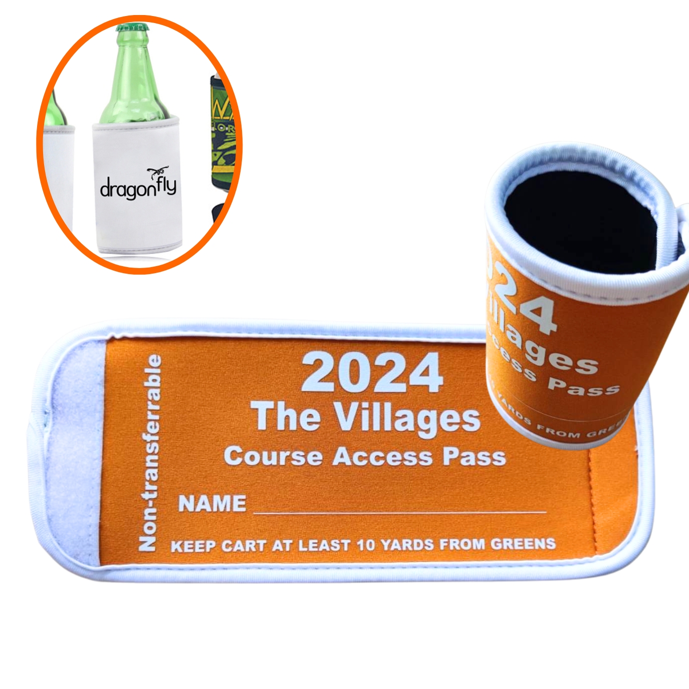 Hook & Loop Grip Bottle And Can Cooler 11