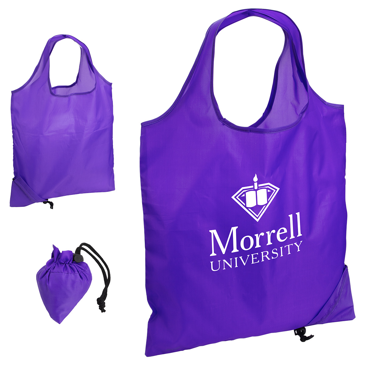 Bazaar RPET Folding Reusable Tote Bag 21