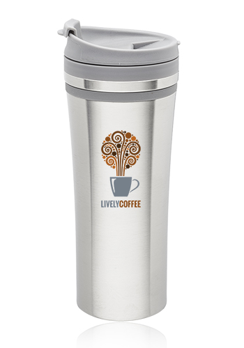 15 oz.  Mia Insulated Stainless Steel Travel Mugs 5