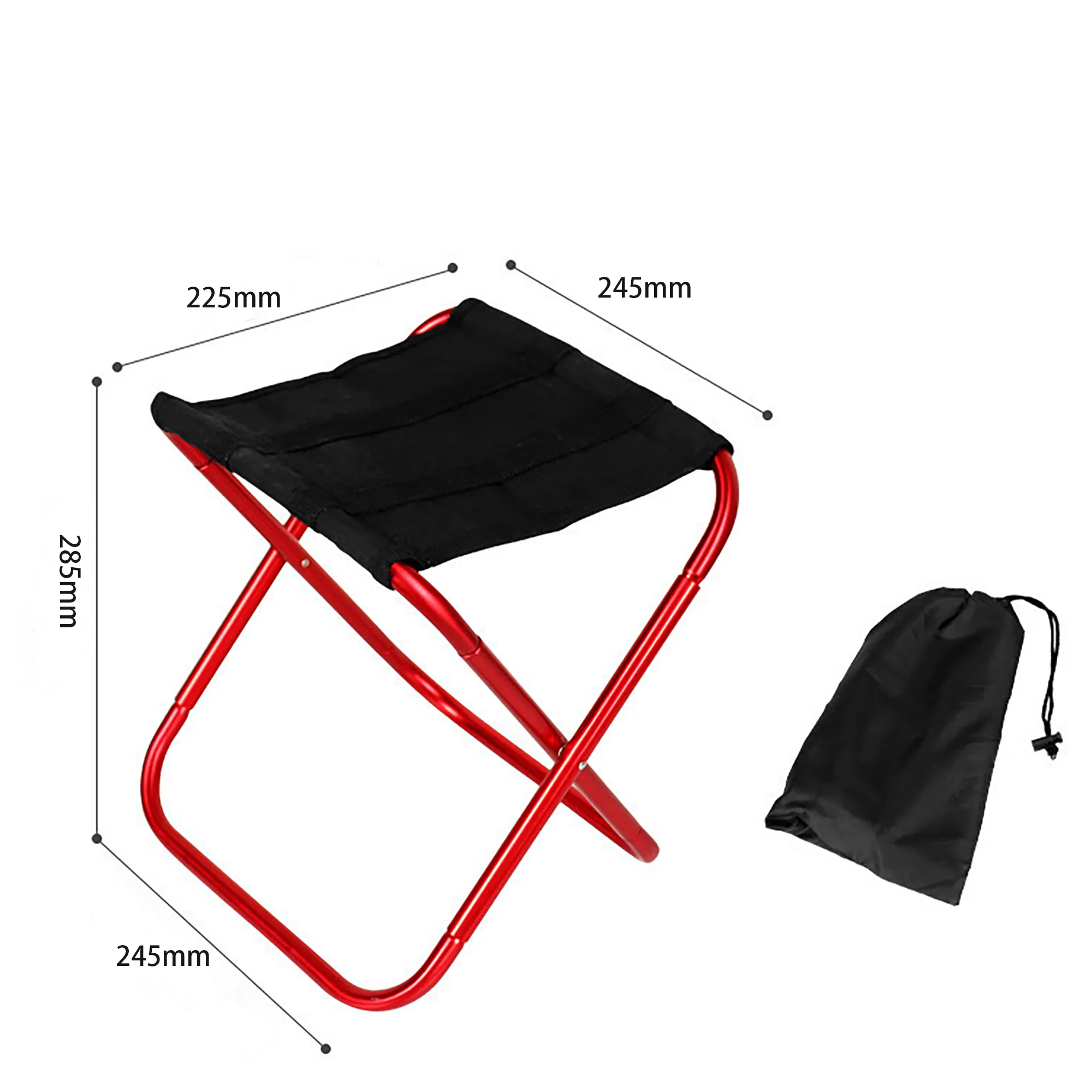 Aluminum Alloy Outdoor Folding Stool 7