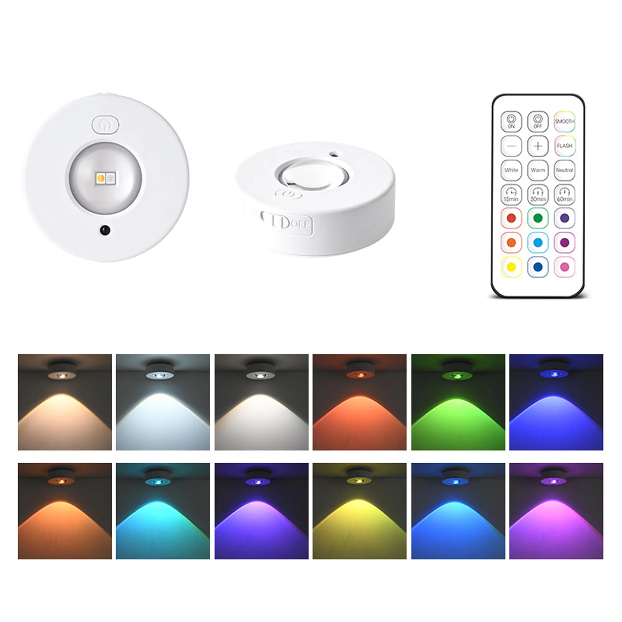 Rechargeable LED Cabinet Magnetic Light 4