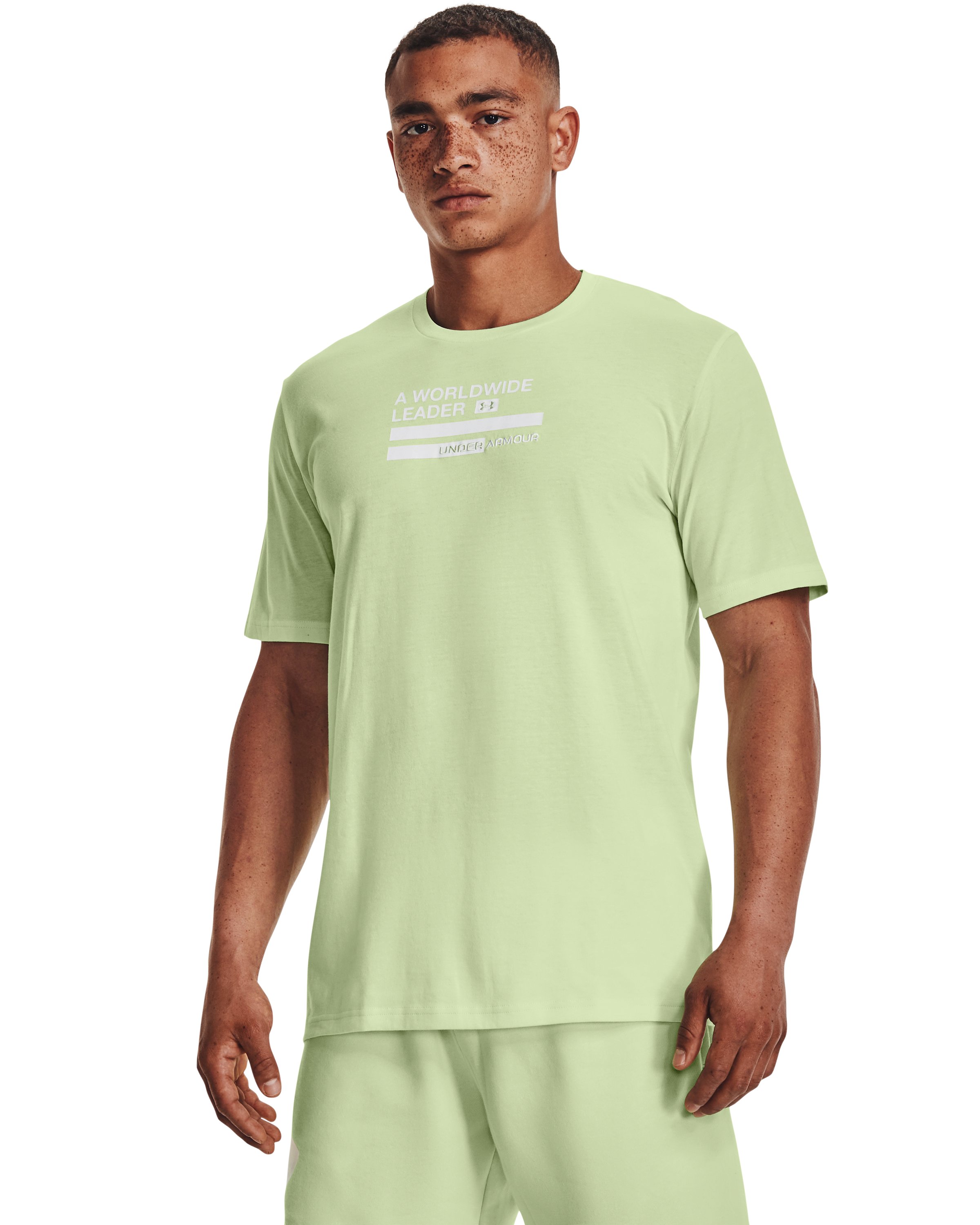 Men's UA Embroidered Worldwide Short Sleeve 4