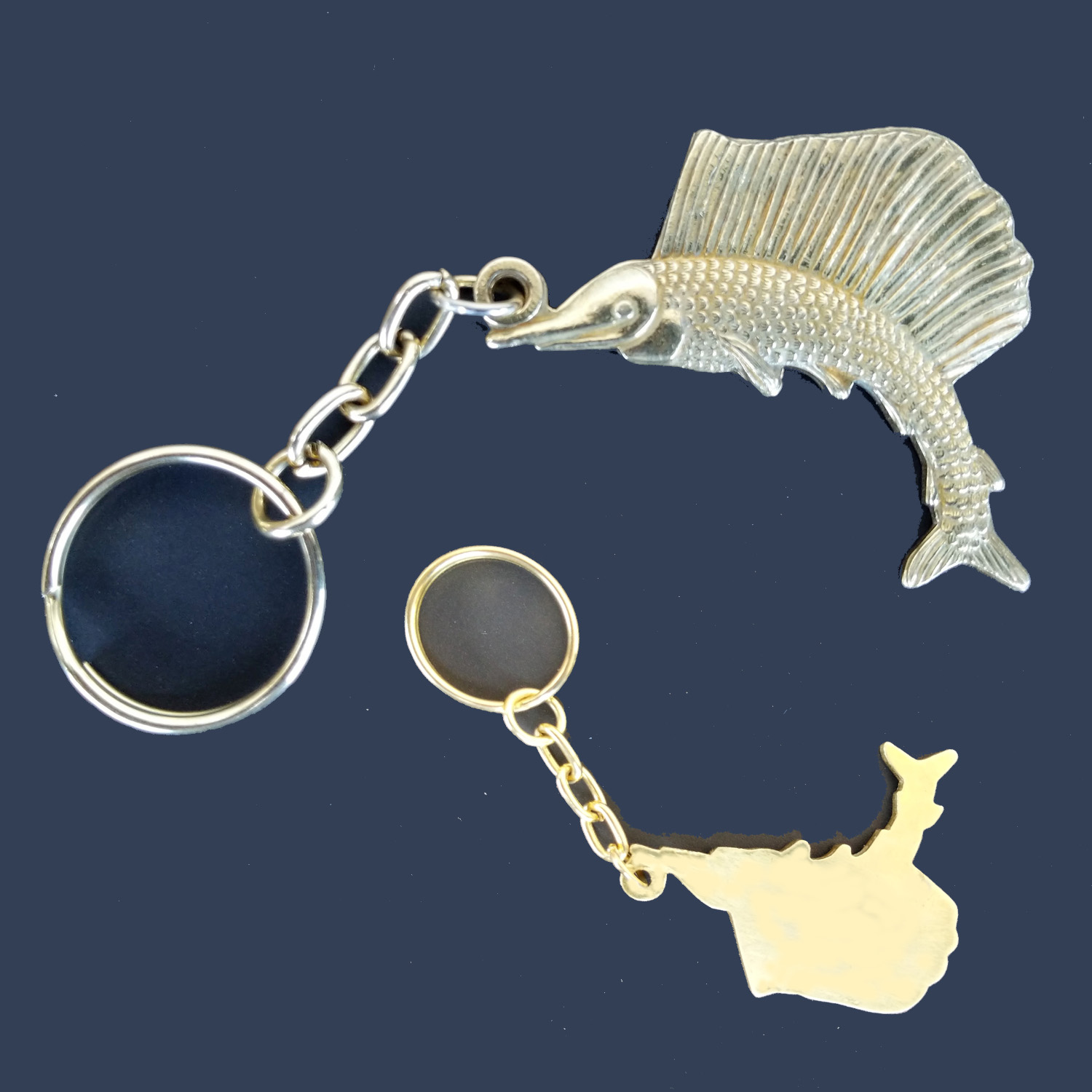 Solid Brass Nautical Key Chain 3