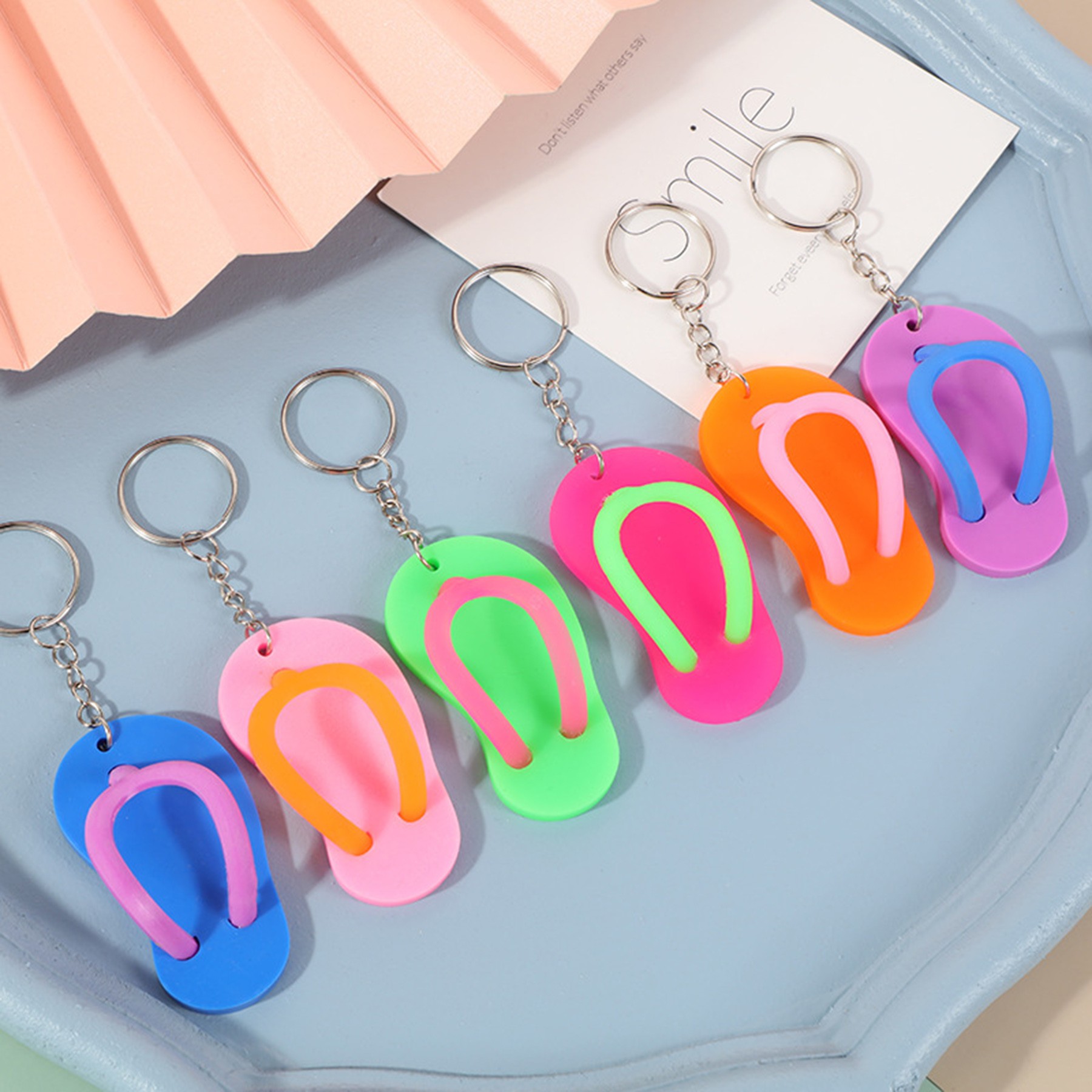 Flip Flop Sandal Keychain 2