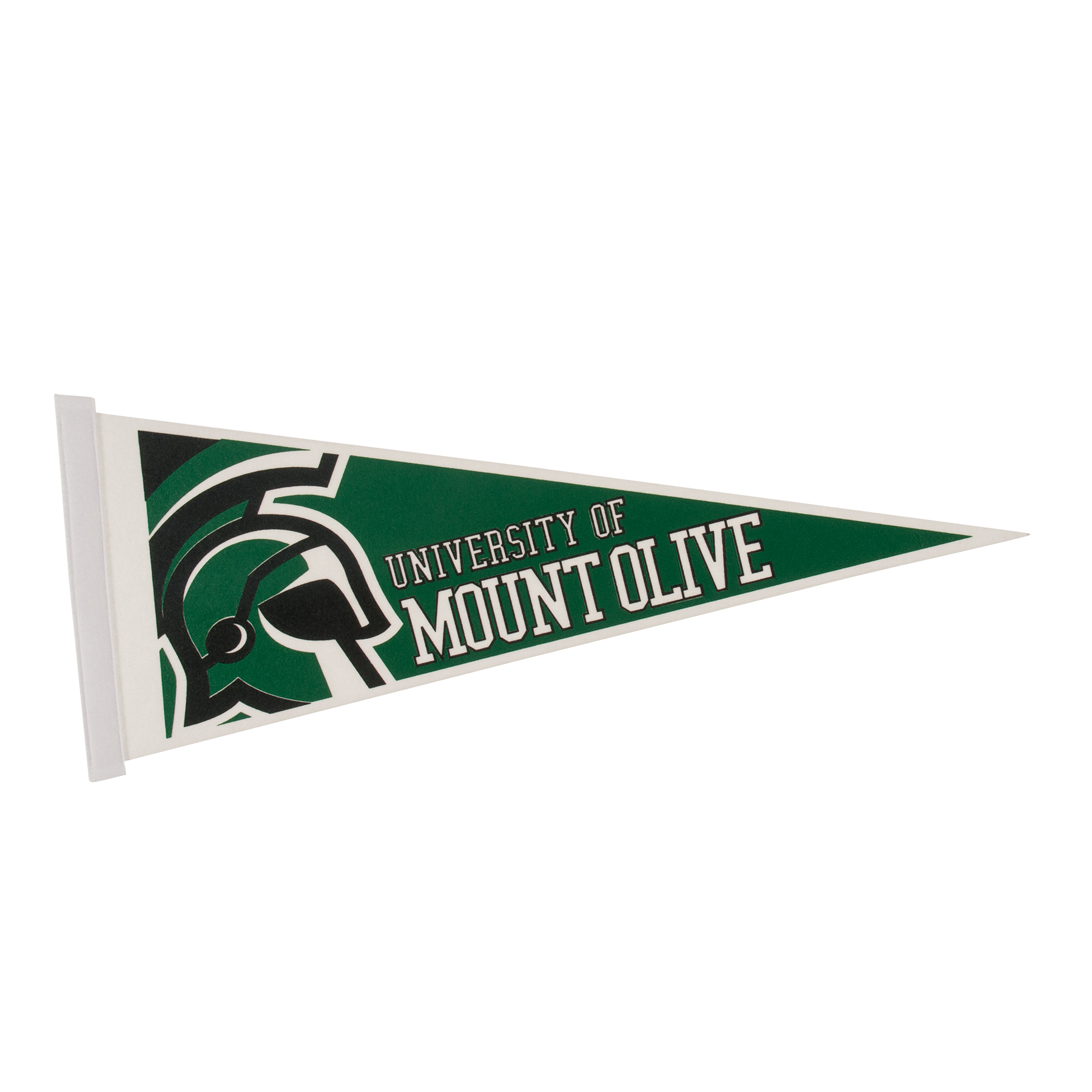9" x 24" White Felt Pennant 7