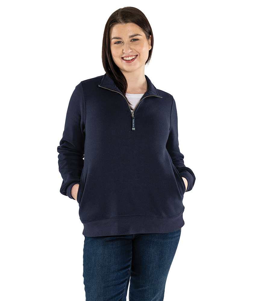 Women's Crosswind Quarter Zip Sweatshirt 104