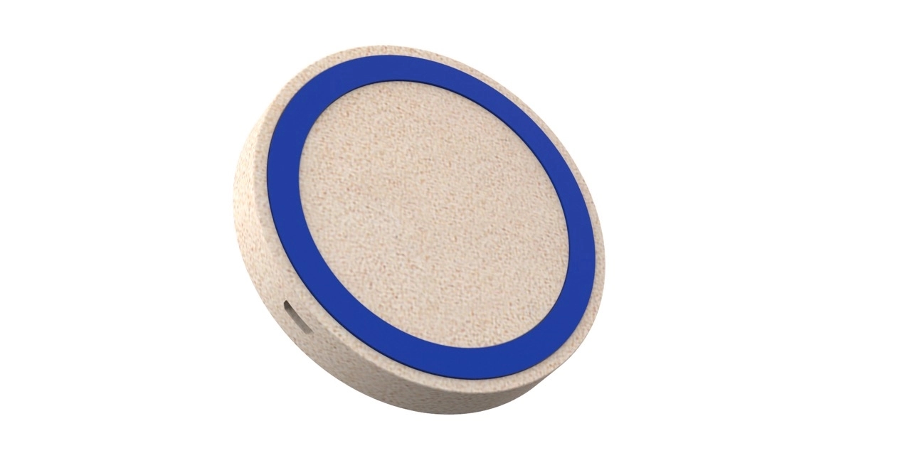 10W Wheat Straw Wireless Charging Pad Eco Friend 4
