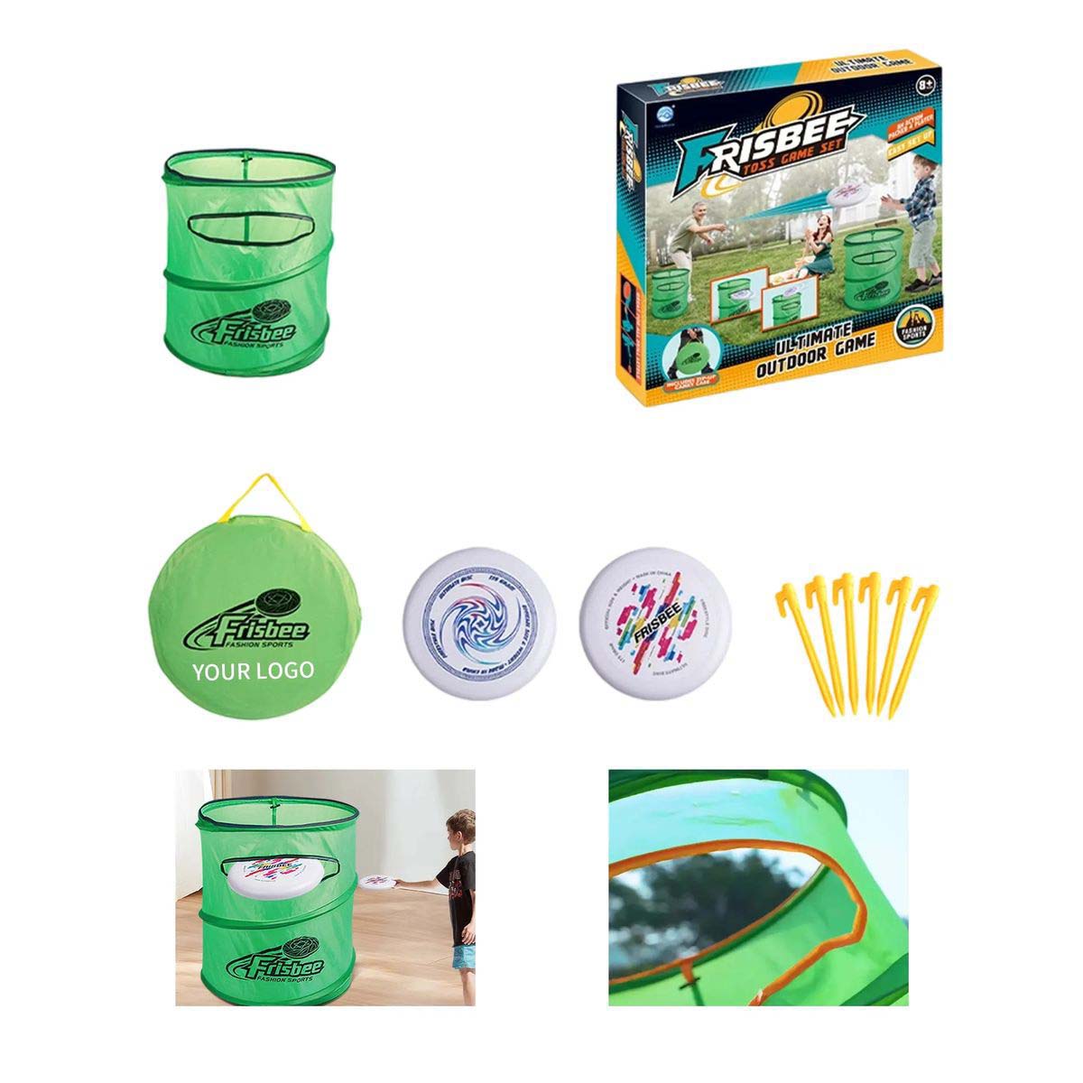 Fun Flying Disc Game with Scoring System 4
