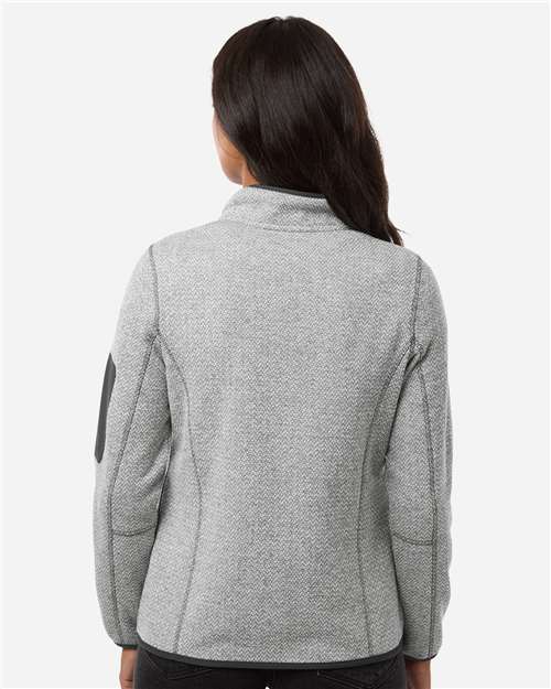 Women's Jasper Jacquard Full-Zip Fleece Jacket - NE730W 13