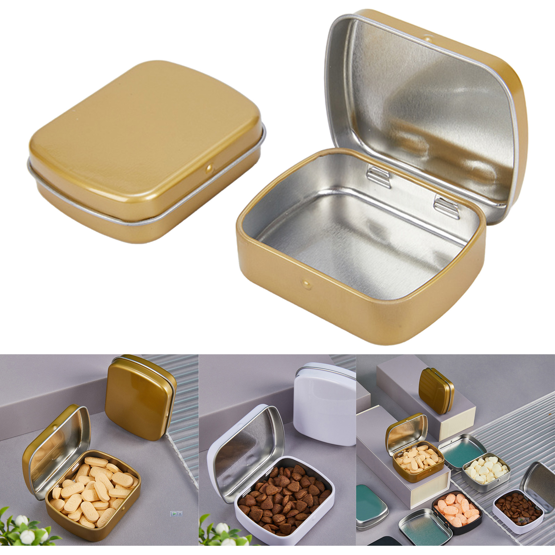 Mini Tin Can Metal Tin Box 2
