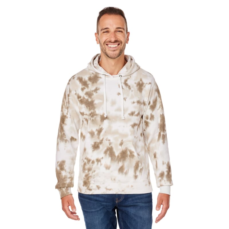 J America Adult Tie-Dye Pullover Hooded Sweatshirt 14