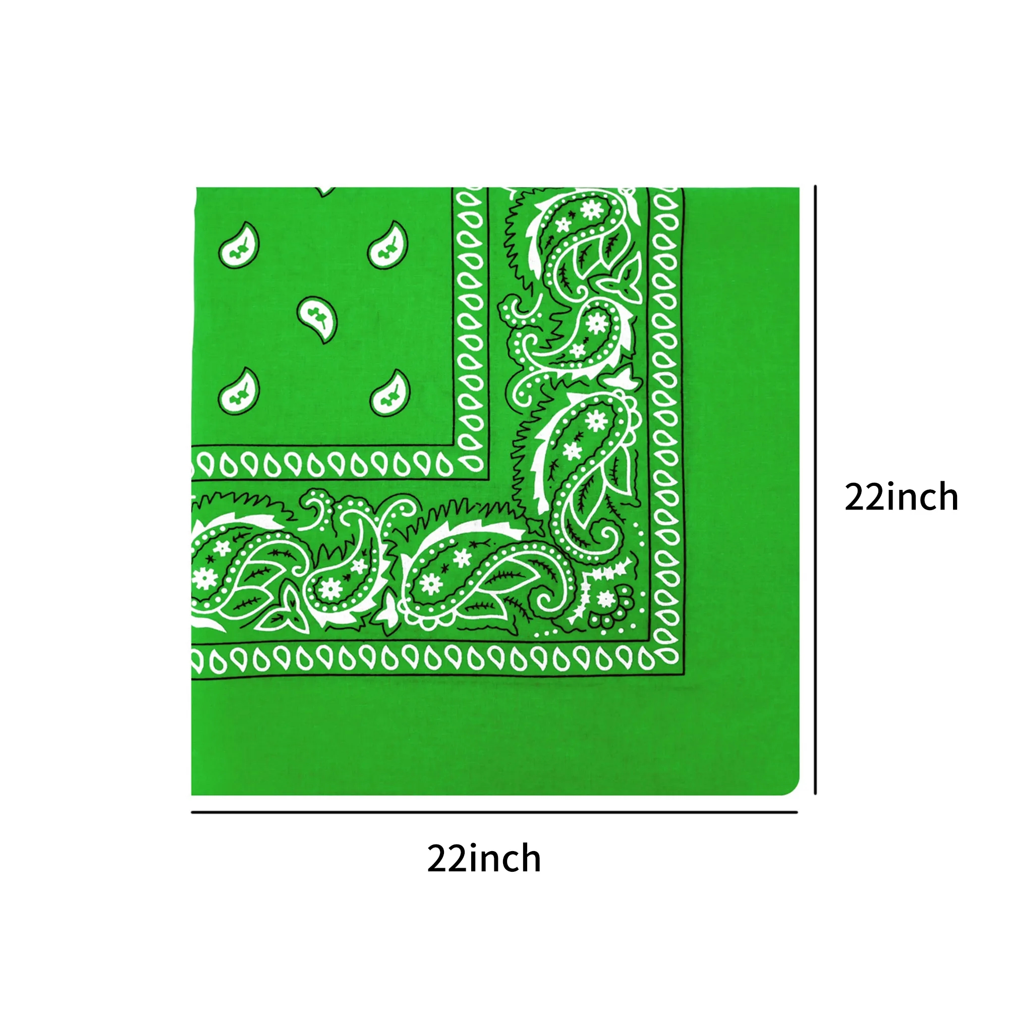 Vibrant Color Bandana Scarf for Events 3