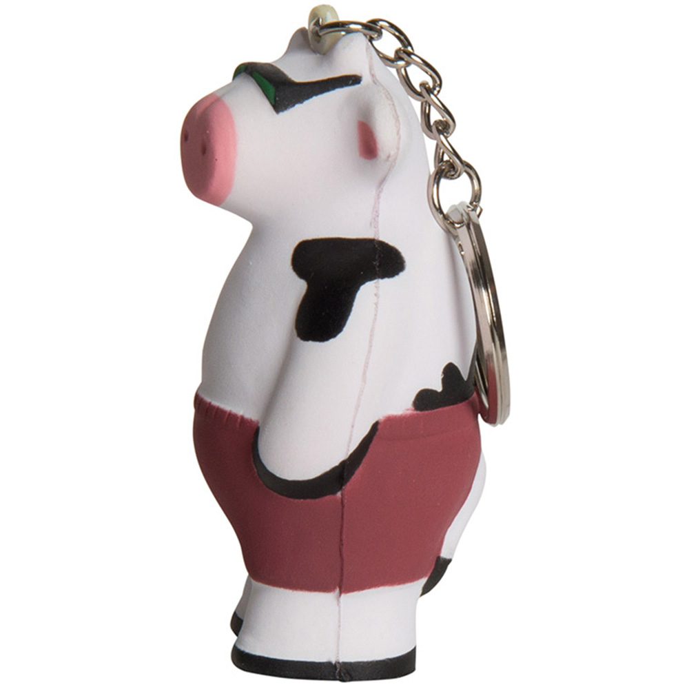 Cool Beach Cow Keyring Stress Reliever 1
