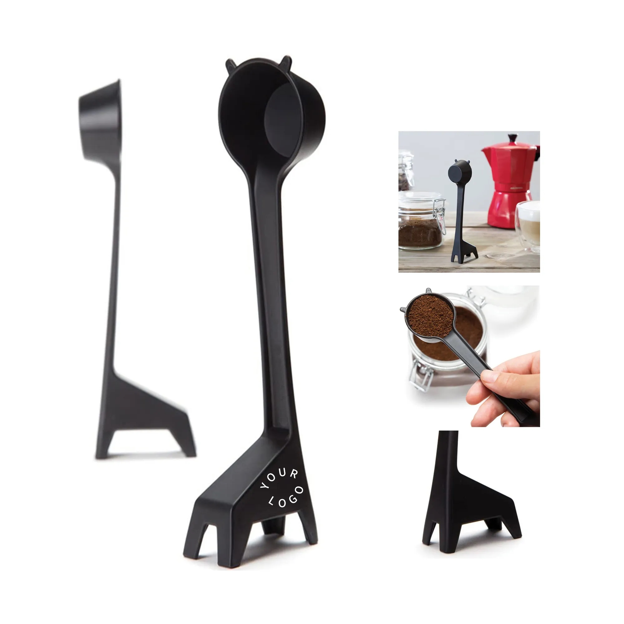 Giraffe Shaped Coffee Scoop Spoon 2