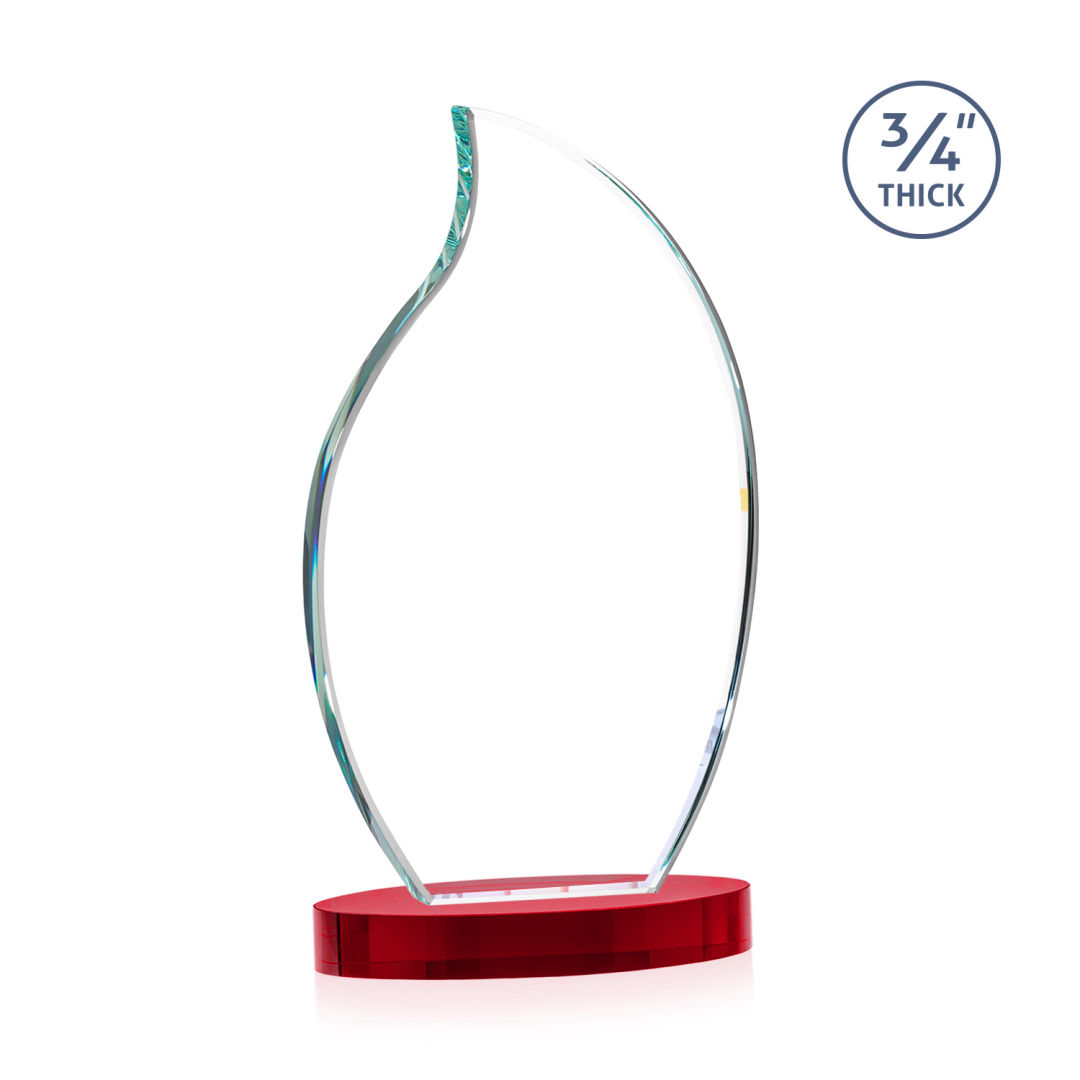 Croydon VividPrint™ Award on Alberton Base - Red 7