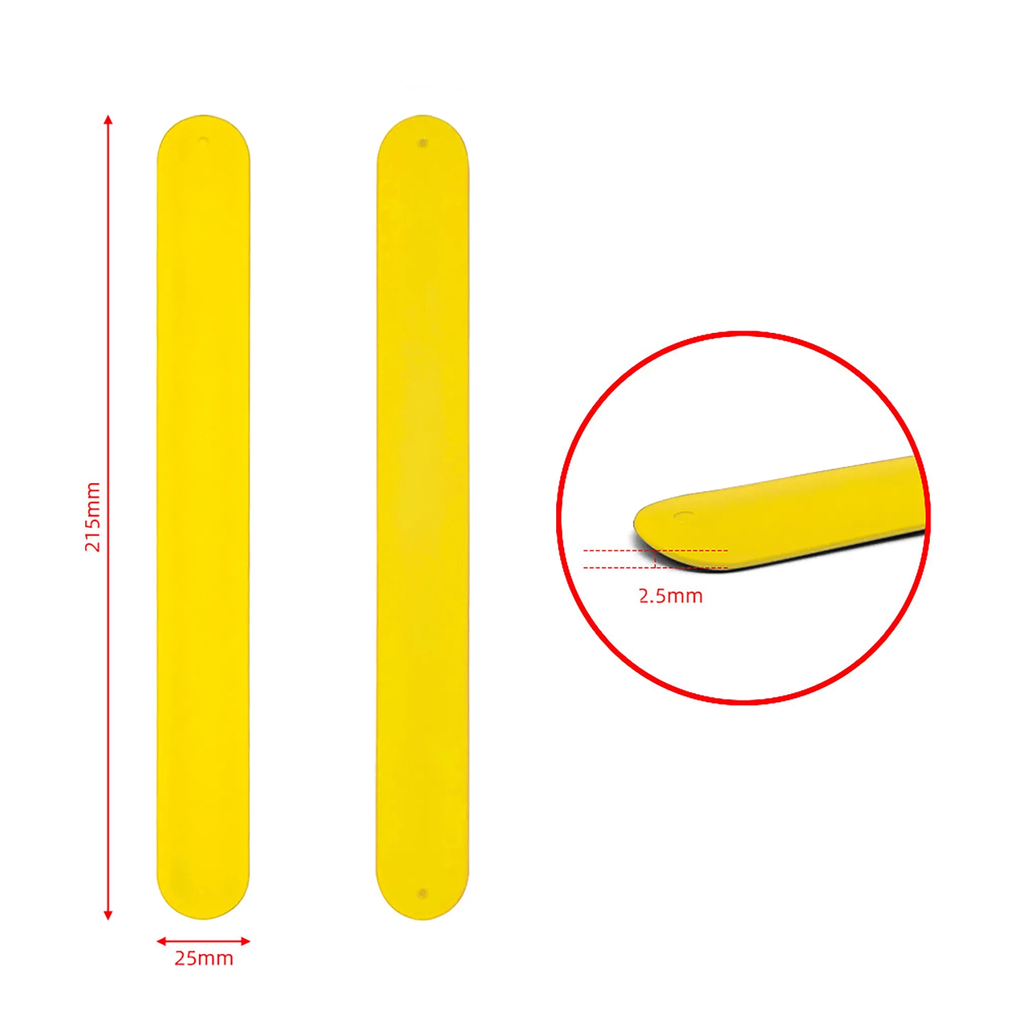Silicone Slap Bracelet MOQ 100PCS 13