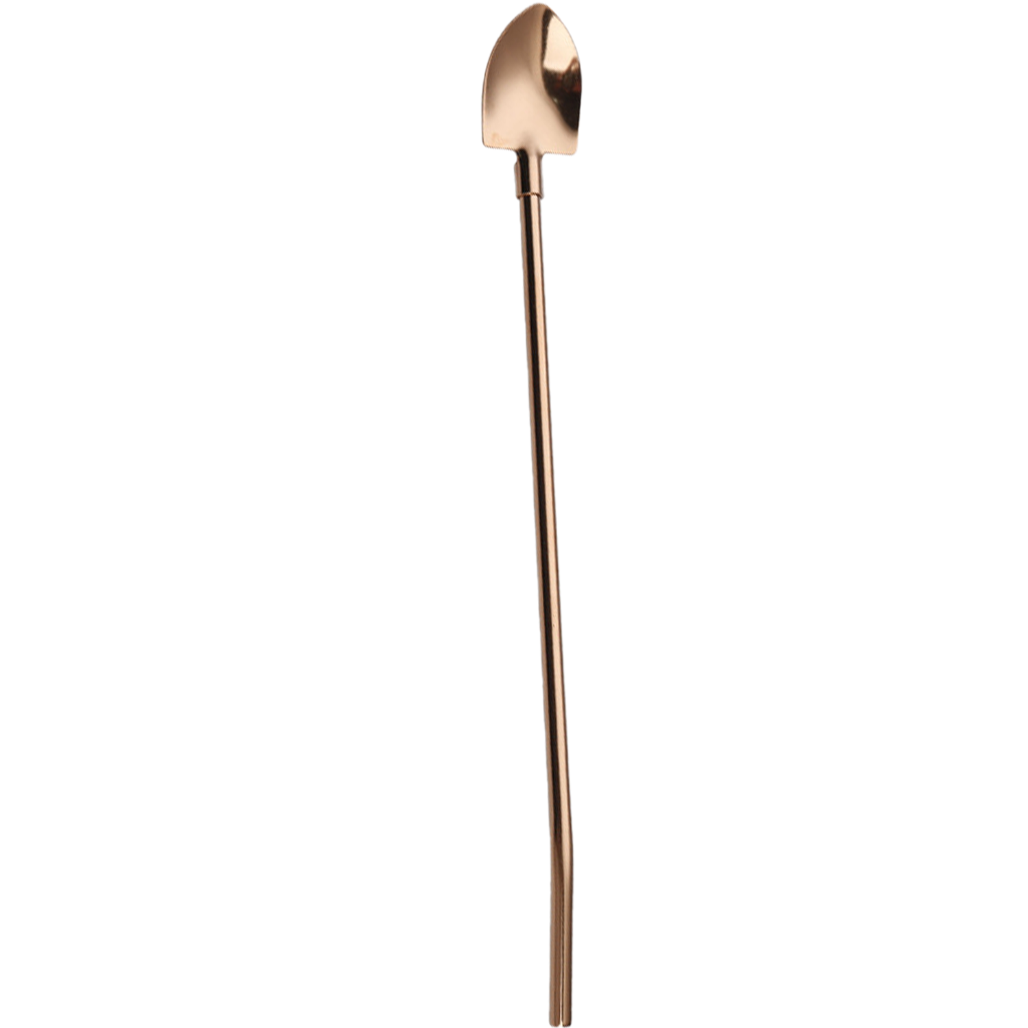 2 in 1 Stainless Steel Shovel Shape Straw Spoons 4