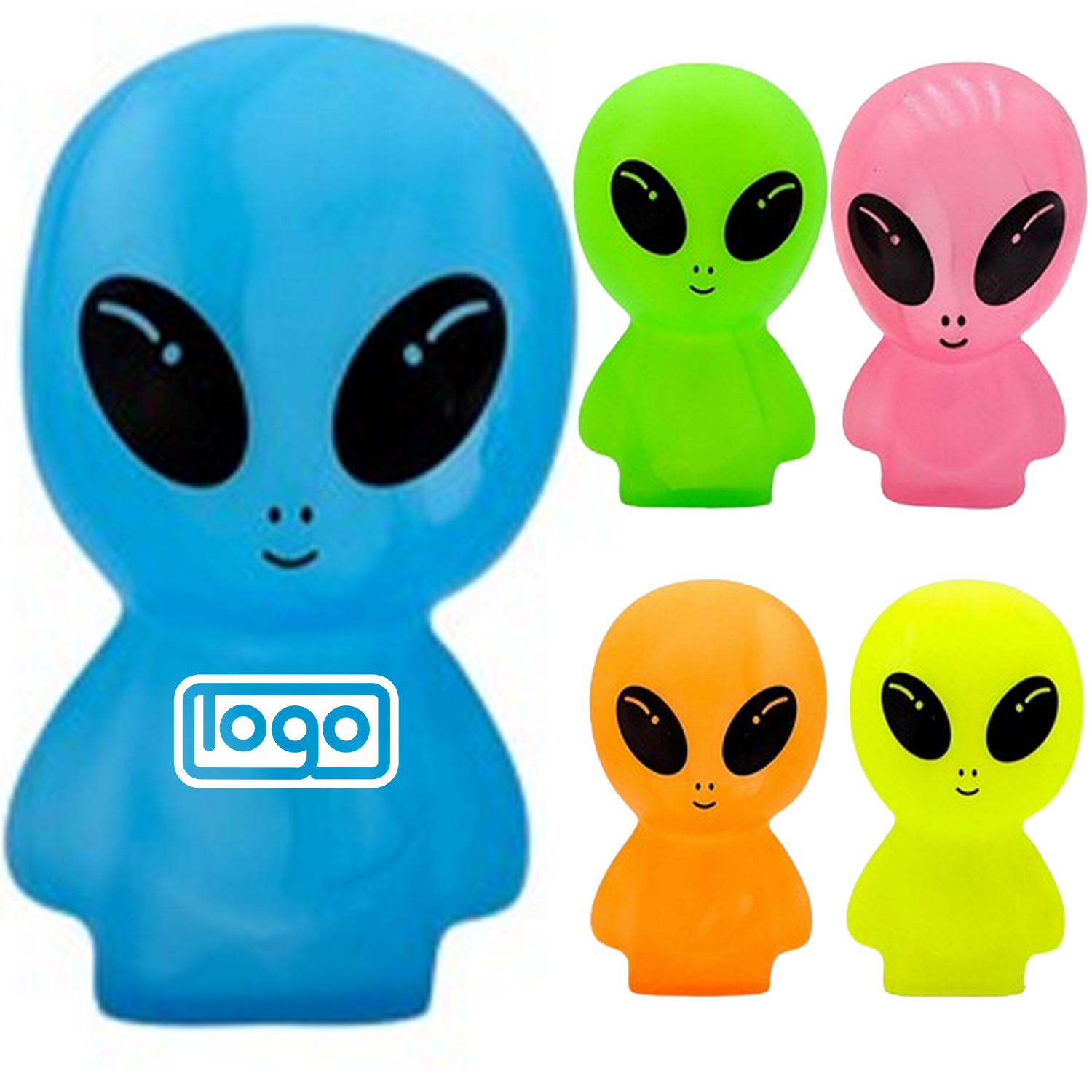 Alien Rubber Toys 4