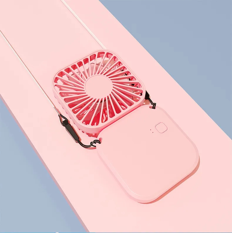 Handheld Personal Foldable Fan with Lanyard 5