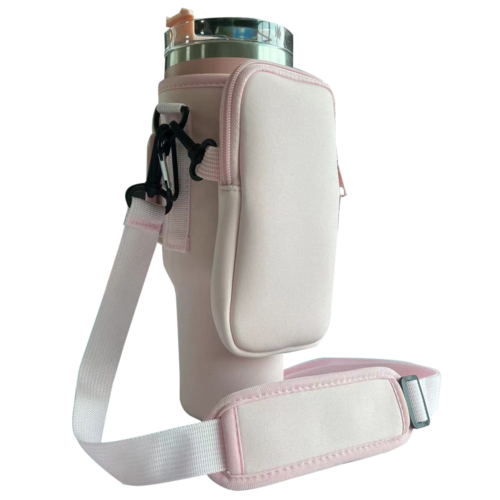 Mug Sleeve with Strap, custom koozie with logo imprint 3
