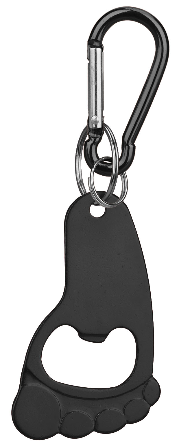 Foot Shaped Bottle Opener Key Holder and Carabiner 4