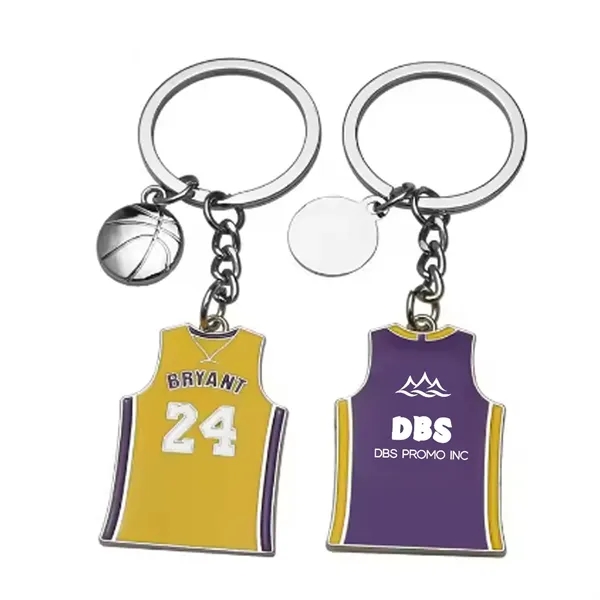 Jersey-Shaped Keychain