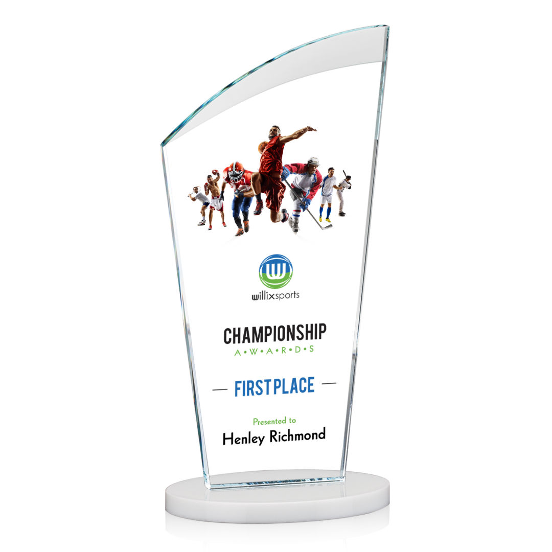 Tomkins VividPrint™ Award - White 5