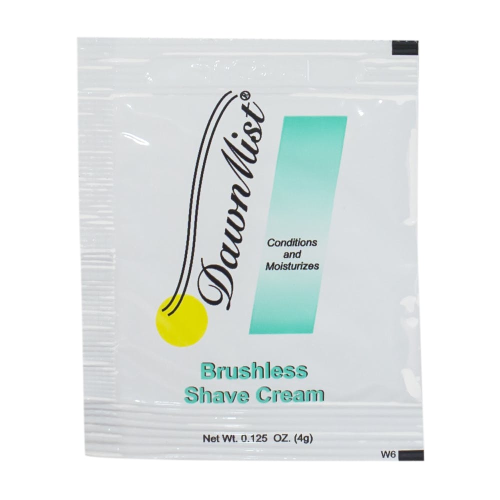 Shave Cream Packets - 0.125 oz 1