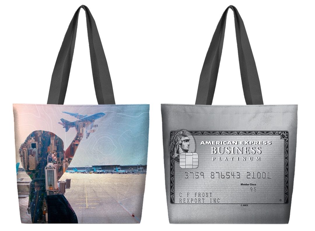 Sublimated Open Tote Bag ( 18" x 15" x 4") 32